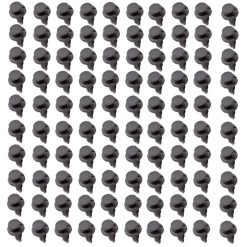 O'Reilly Auto Parts – Nylon Black fender bumper fastener Auto clips(21077123)- 100Piece