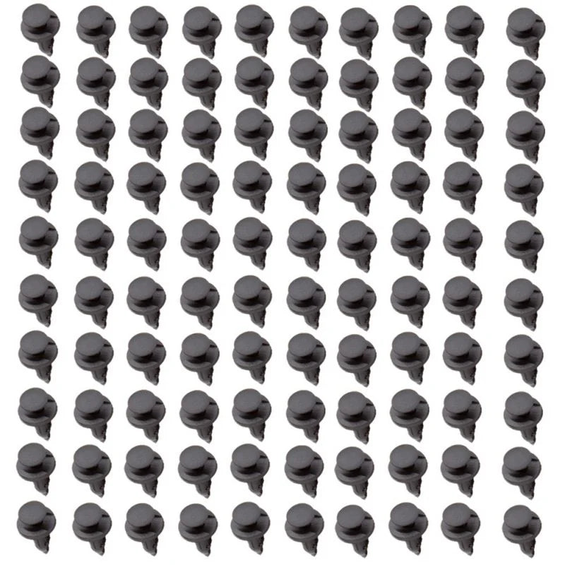 O'Reilly Auto Parts – Nylon Black fender bumper fastener Auto clips(21077123)- 100Piece
