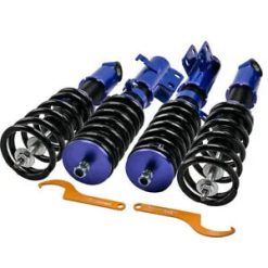 O'Reilly Auto Parts – Front Rear Coilovers Bundle for Toyota Corolla 03 LE Sedan Adj Height Shock Struts