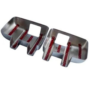 O'Reilly Auto Parts – Chrome Mirror Protector W/ Signal Cut for Ford F250+F350+F450 550 Super Duty 2008-16