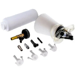O'Reilly Auto Parts – 1l Air Brake Fluid Bleeder Bundle Clutch Bleeding Extractor Fill Bottle 4 Adapters