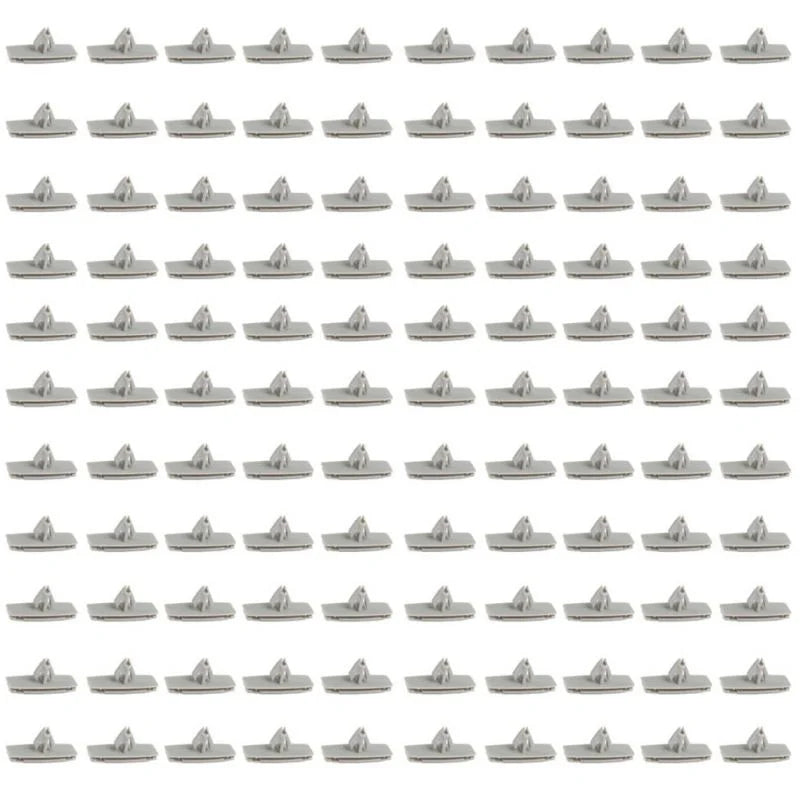 O'Reilly Auto Parts – Nylon White fender bumper fastener Auto clips(55157055-AA)-100Piece