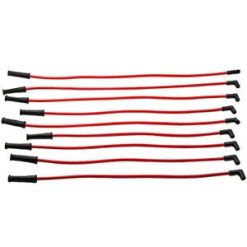 O'Reilly Auto Parts – 9 Pcs 10.5mm Spark Plug Wires for Chevrolet Corvette 1973-1955 90 to Straight