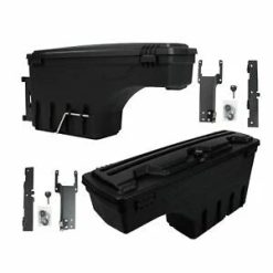 O'Reilly Auto Parts – Left+Right ABS Truck Bed Storage Box Toolboxes Black for 2015-2019 Ford F150