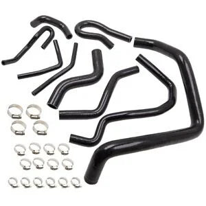 O'Reilly Auto Parts – 9pcs Silicone Radiator Hose Bundle for Honda Civic 1992-2000 D15 D16 SOHC EG EK