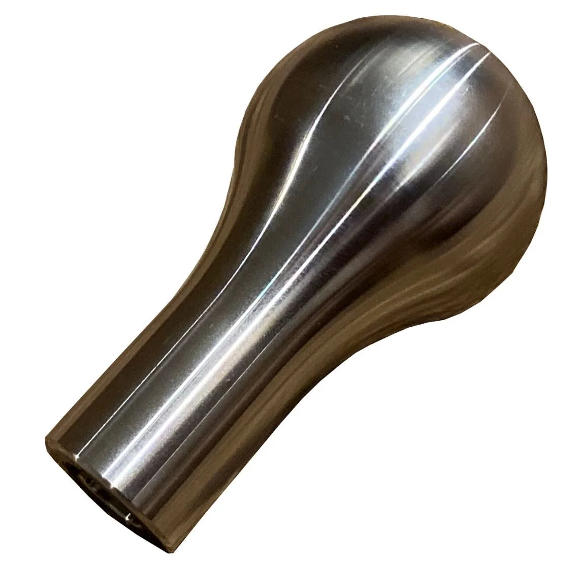 O'Reilly Auto Parts – Stainless Steel Tear Drop 500 Gram Weighted Shifter Knob 10 x 1.5 B D Series - Image 6