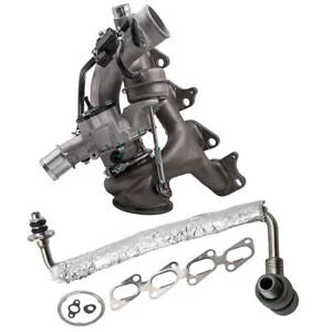 O'Reilly Auto Parts – Turbocharger Turbo + Oil Feed Line for Buick Encore / Chevrolet Cruze Limited