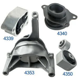 O'Reilly Auto Parts – Pack of 4 Trans Engine Motor/Trans Mount for Nissan Altima 2007-2012 2.5L Auto