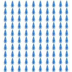 O'Reilly Auto Parts – Nylon Blue fender bumper fastener Auto clips(90904-67036 )-100Piece