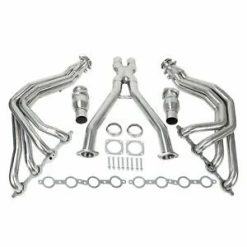 O'Reilly Auto Parts – Long Tube 1 7/8" Exhaust Headers System X Pipe Bundle for 97-04 Chevy Corvette 5.7L