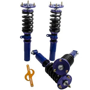 O'Reilly Auto Parts – Coilover Struts Shocks Forward x 2 Back x 2 Fit BMW 5 Series E39 1996-2000-2003