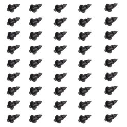 O'Reilly Auto Parts – Nylon Black fender bumper fastener Auto clips(09409-06314-5PK)- 50Piece