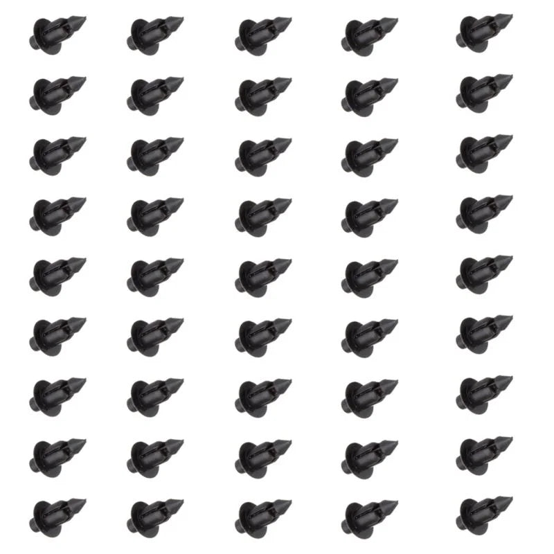 O'Reilly Auto Parts – Nylon Black fender bumper fastener Auto clips(09409-06314-5PK)- 50Piece
