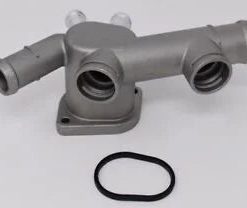 O'Reilly Auto Parts – VW 2.0L New Beetle Cast Alum. Coolant Flange W/ 2x Temp Sensors 06A121132C 98-05