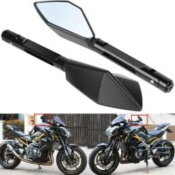 O'Reilly Auto Parts – Motorcycle side mirror for Chopper ruiser Black