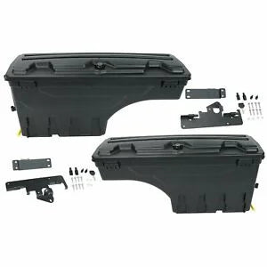 O'Reilly Auto Parts – Pair Truck Bed Storage Box Toolbox ABS Back Left+Right for 05-20 Toyota Tacoma