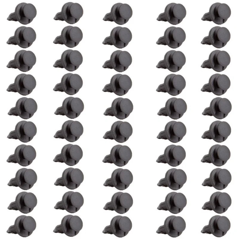 O'Reilly Auto Parts – Nylon Black fender bumper fastener Auto clips- 50Piece