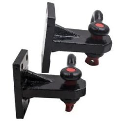 O'Reilly Auto Parts – 2PCS Forward Tow Hooks Fit Dodge Ram 2500/3500 2010-2017 Custom Heavy Duty