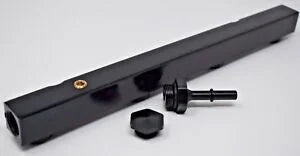 O'Reilly Auto Parts – K Series Black High Flow Fuel Rail Honda/Acura K20 K24 K-Swap Civic Rsx Integra