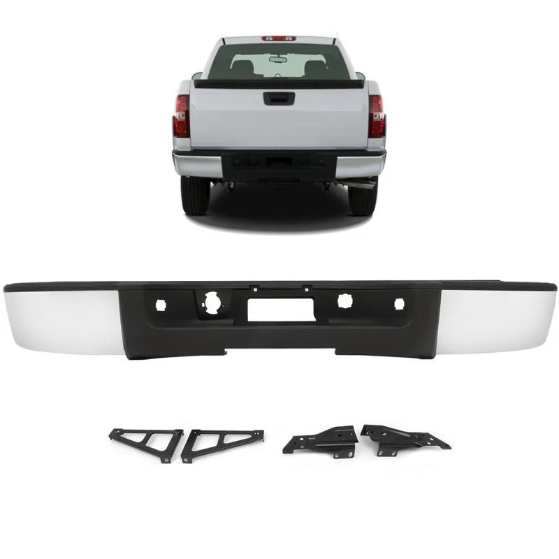 O'Reilly Auto Parts – Back Steel Step Steel Bumper for Chevrolet GMC -1 PC