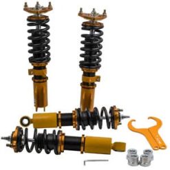 O'Reilly Auto Parts – Coilovers Bundle for Mitsubishi Lancer 2008 – 2016 24 Ways Adj. Damper Shocks