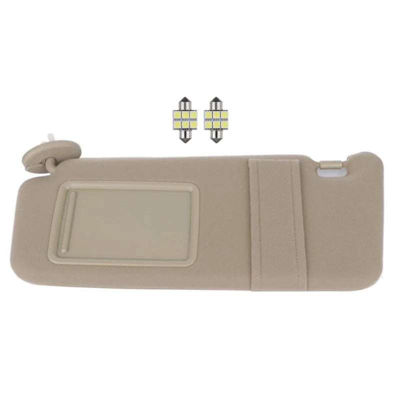 O'Reilly Auto Parts – Sun Visor Beige Left Driver Side with Sunroof for Toyota (74320-0T022-A1)- 1 PC