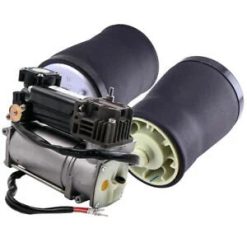 O'Reilly Auto Parts – Rear Air Suspension Springs and Compressor Pump Bundle for BMW X5 E53 2000-2006