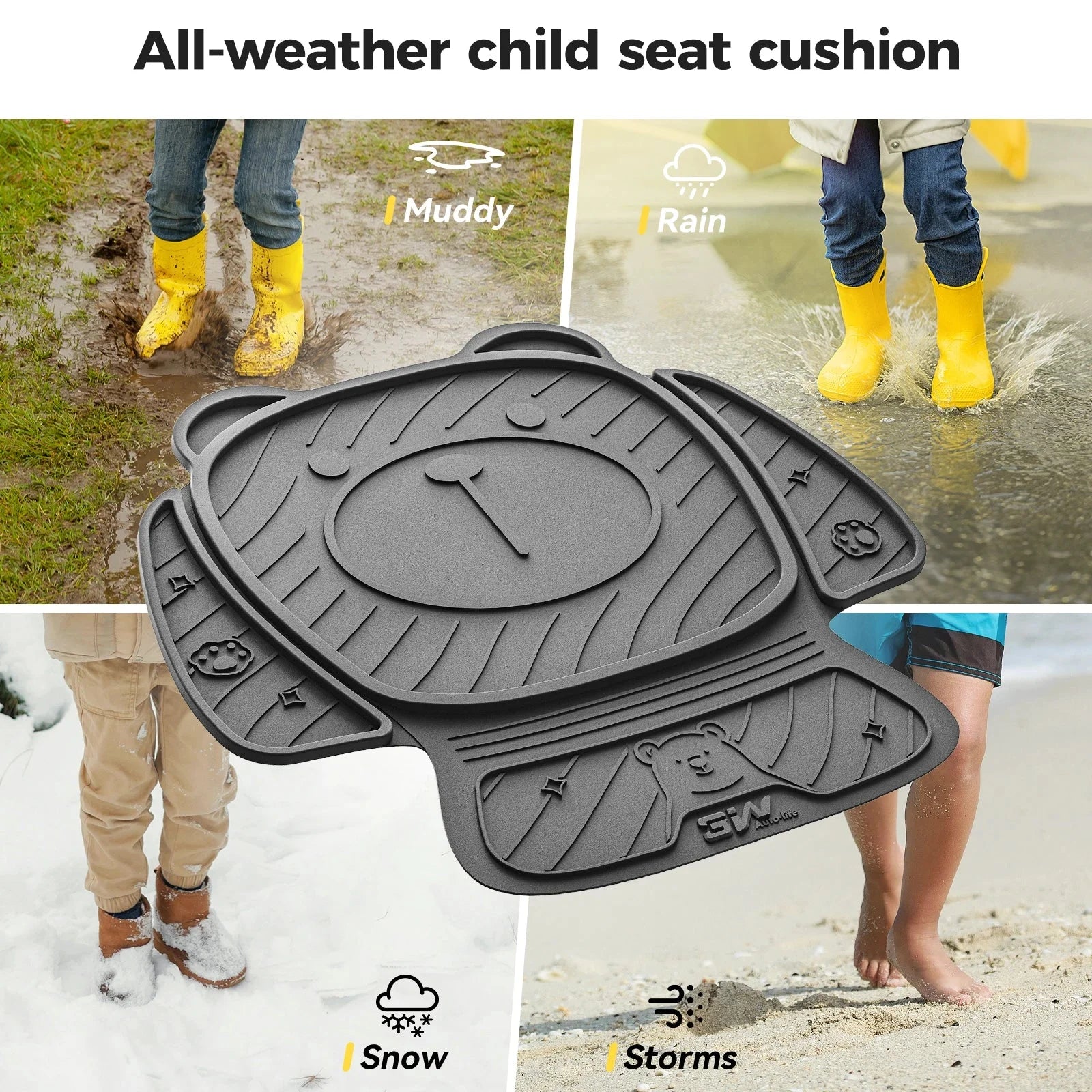 O'Reilly Auto Parts – Auto Seat Protector for Baby Auto Seat Fits All Auto Models TPE Fabric Waterproof Durable - Image 9
