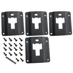 O'Reilly Auto Parts – Black Bed Cleats Tie Down Interface Plates for Ford F150 FL3Z-9928408-A,B