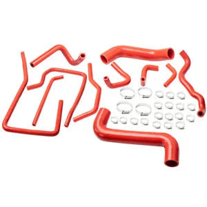 O'Reilly Auto Parts – Red Silicone Radiator Hose Pipe for Subaru Impreza STi GDA /GDB EJ207 02-07