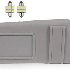O'Reilly Auto Parts – Sun Visor Gray Driver Side without Sunroof for Toyota (7432006780B0)- 1 PC