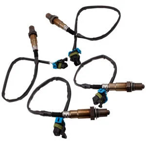 O'Reilly Auto Parts – 4 Pcs Oxygen Sensors for Chevrolet Traverse for Buick V6 3.6L Up & Down 2009-16