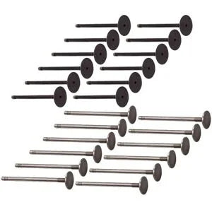 O'Reilly Auto Parts – 24X Exhaust & Intake Valves Bundle for Chrysler for Dodge 3.2L 3.5L 4.0L SOHC 24V