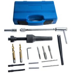 O'Reilly Auto Parts – Damaged Glow Plug Puller Removal Service Bundle Star Socket Taps Puller Outer Housing