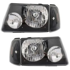 O'Reilly Auto Parts – Headlight Assembly (6L5Z-15A201AA) for Ford 1pair