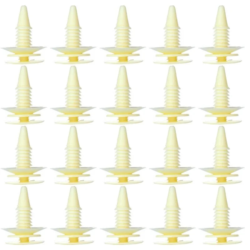 O'Reilly Auto Parts – Nylon White fender bumper fastener Auto clips(3065575)