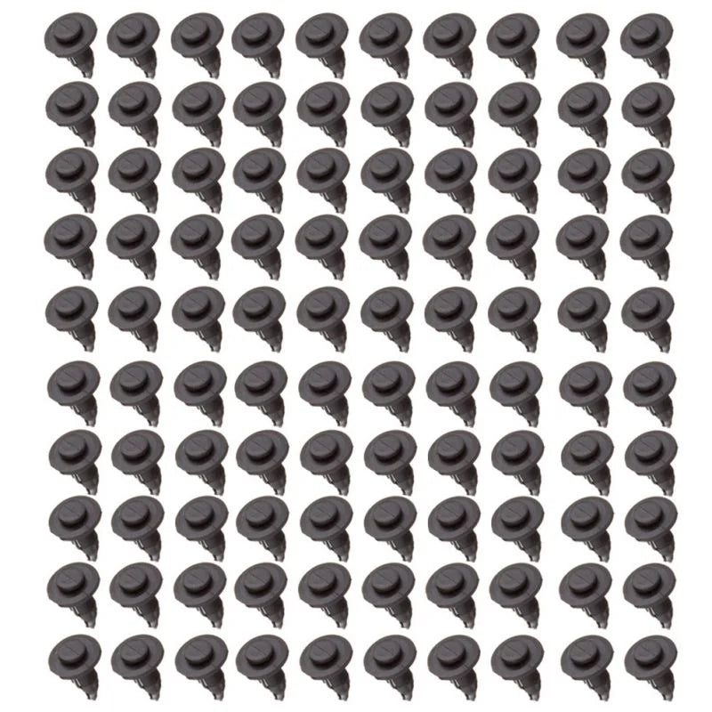 O'Reilly Auto Parts – Nylon Black fender bumper fastener Auto clips(15993201)- 100Piece
