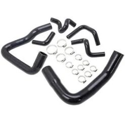O'Reilly Auto Parts – 6 Pcs Silicone Radiator Hose Bundle for Mustang GT LX Cobra 5.0 1986-1993 Black