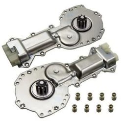 O'Reilly Auto Parts – 2 pcs Forward Window Motor w/9 Tooth Gear Fit Chevy Camaro Pontiac Firebird