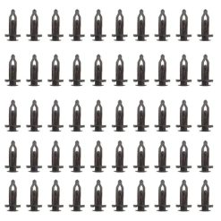 O'Reilly Auto Parts – Nylon Black fender bumper fastener Auto clips(52161-16010)- 50Piece