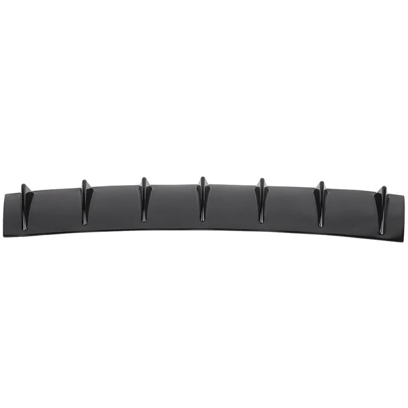 O'Reilly Auto Parts – Universal Shark Fin 7 Wing Lip Back Bumper Vortex Diffuser Spoiler PP