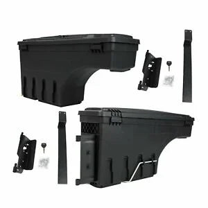 O'Reilly Auto Parts – Left&Right Pair Lockable Storage Truck Bed Service Tool Box for Dodge Ram 1500 2500 3500