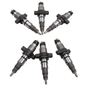 O'Reilly Auto Parts – 6x Diesel Fuel Injectors fit Dodge Ram Cummins 5.9L 2003-04.5 0986435503