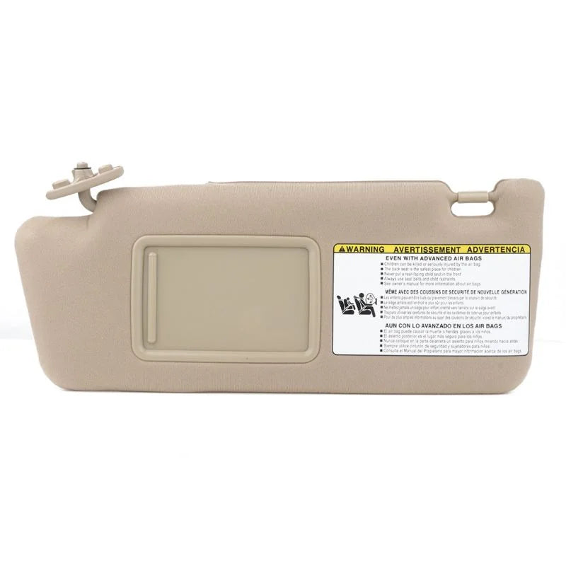 O'Reilly Auto Parts – Sun Visor Beige Left Driver Side without Sunroof for Toyota (74320-AD060-E0)- 1 PC