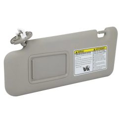 O'Reilly Auto Parts – Sun Visor Gray Left Driver Side with Sunroof for Toyota (74320-0E051-B0)- 1 PC