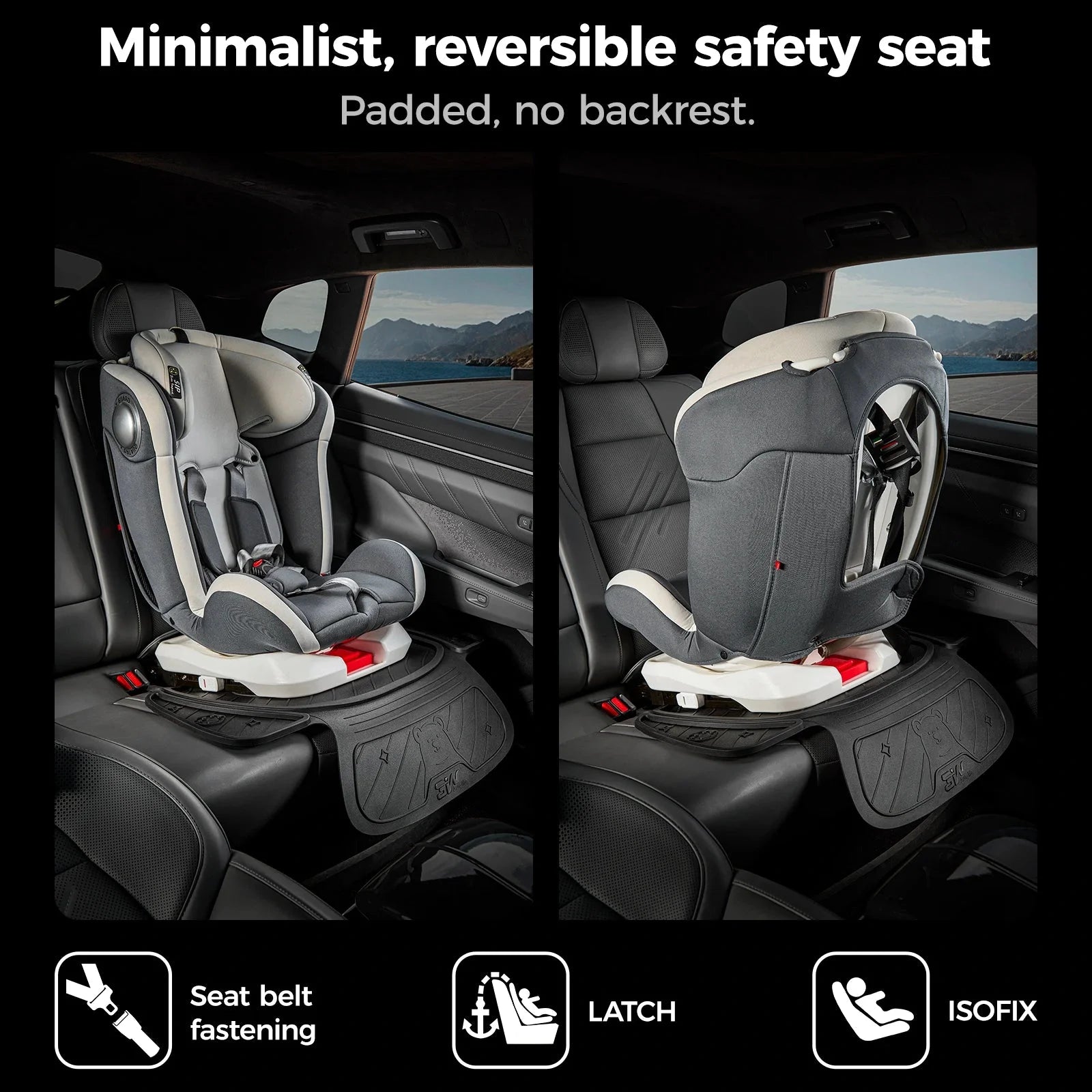 O'Reilly Auto Parts – Auto Seat Protector for Baby Auto Seat Fits All Auto Models TPE Fabric Waterproof Durable - Image 11
