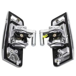 O'Reilly Auto Parts – Pair Exterior Outside Silver Door Handle Fit Nissan 350Z 80607-CD41E 80606-CD01E