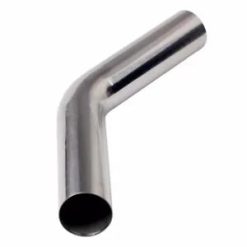 O'Reilly Auto Parts – 2.5"(63mm) 45 Degree T-304 Stainless Steel Exhaust Tube Pipe Piping Tubing (2FT)