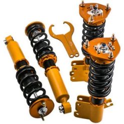 O'Reilly Auto Parts – Coilovers Spring Kits Adj. Damper for Nissan S13 240sx Silvia 1989-1994 Shocks