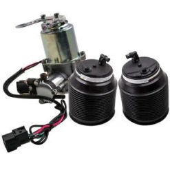 O'Reilly Auto Parts – 2PCS Back Air Spring Bag & Air Compressor for Lexus GX470 2003 2004 2005-2009